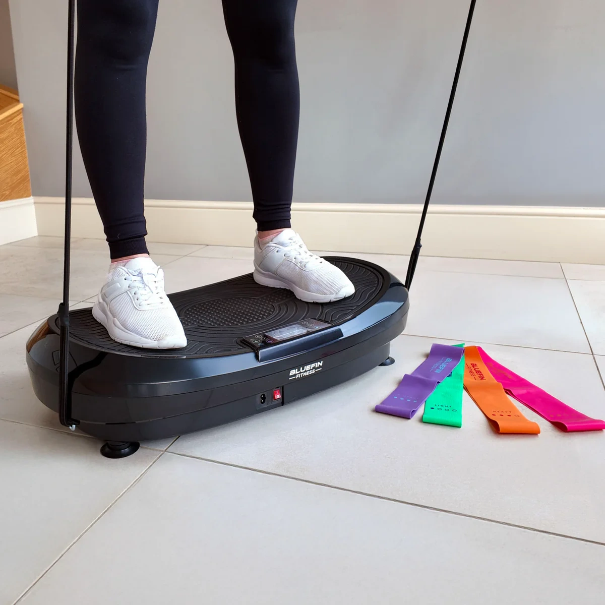 Bluefin 3DDual-Motor Vibrationsplatte – Ganzkörpertraining für schnelle Ergebnisse