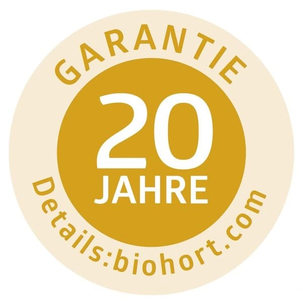 Biohort Geräteschrank 150 – Dunkelgrau-Metallic, 155 × 83 × 182,5 cm (BxTxH) Kompakter Garten- und Terrassenschrank mit hoher Stabilität