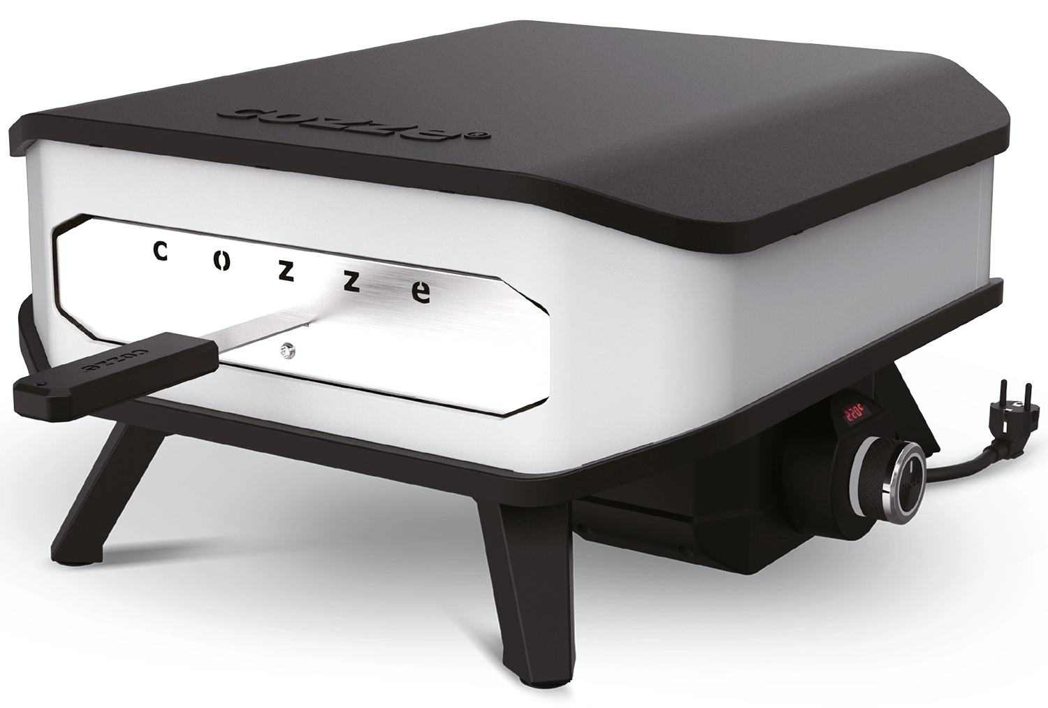Cozze Elektro Pizzaofen 34 cm – Strombetriebener Pizzaofen für perfekte Ergebnisse in 2 Minuten