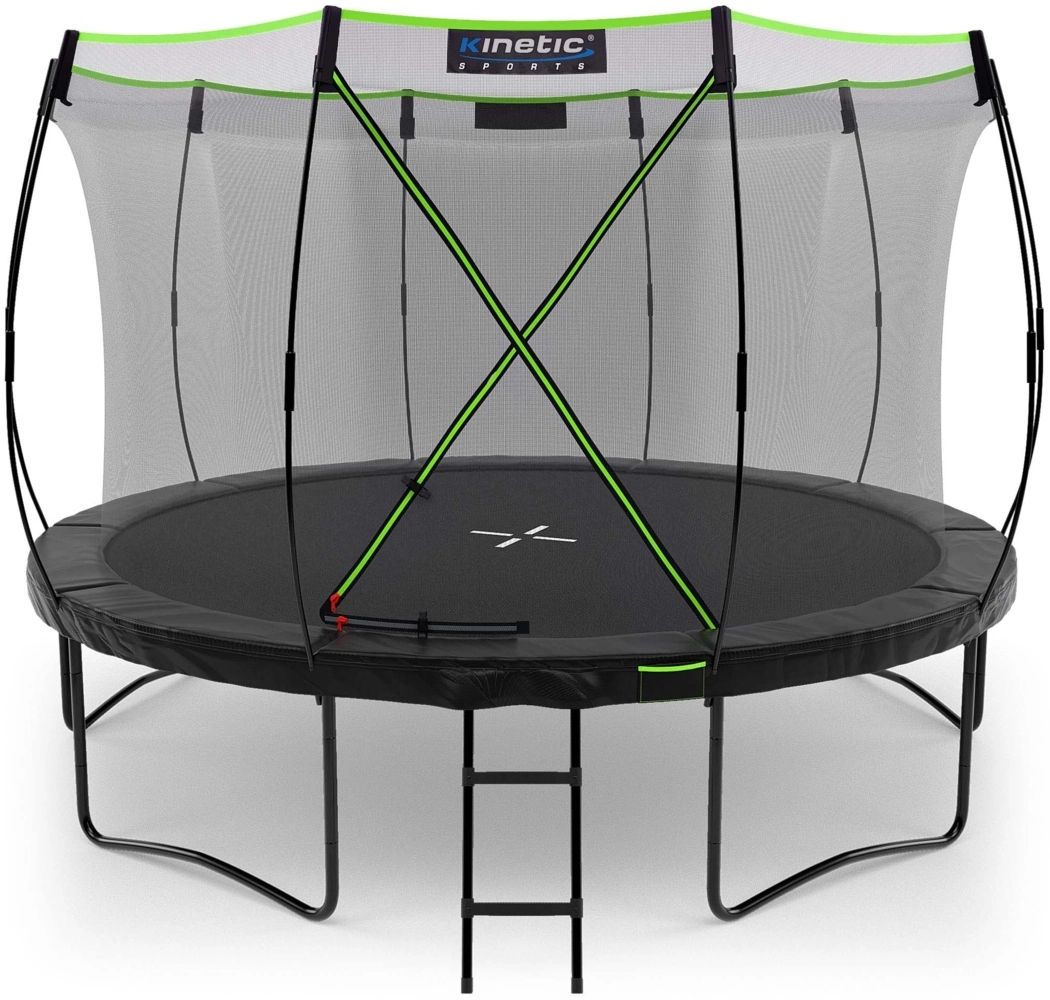 KINETIC SPORTS - Premium Outdoor Trampolin Ultimate Pro - Ø 427 cm – bis zu 160 kg KINETIC SPORTS - Premium Outdoor Trampolin Ultimate Pro - Ø 427 cm – bis zu 160 kg