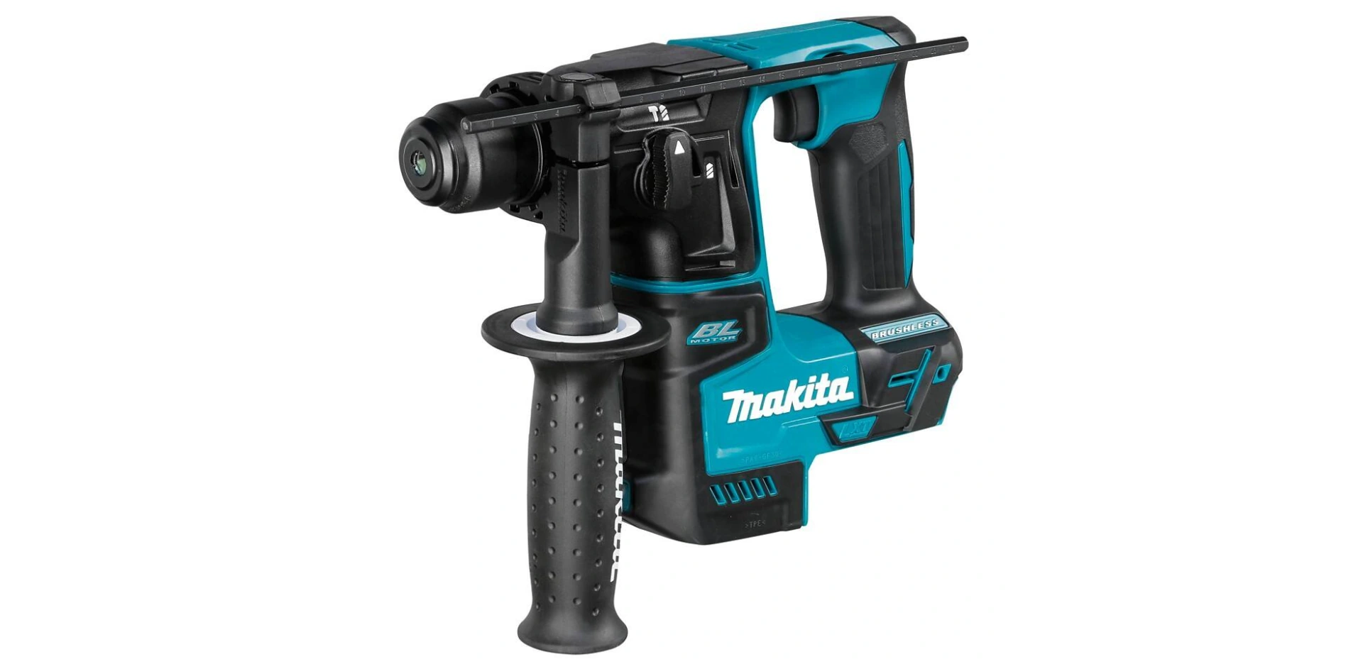 Makita Bohrhammer DHR171ZJ – 18 V Li-Ion (ohne Akku & Ladegerät) Kompakt, leicht und leistungsstark für Bohren, Hammerbohren & Meißeln
