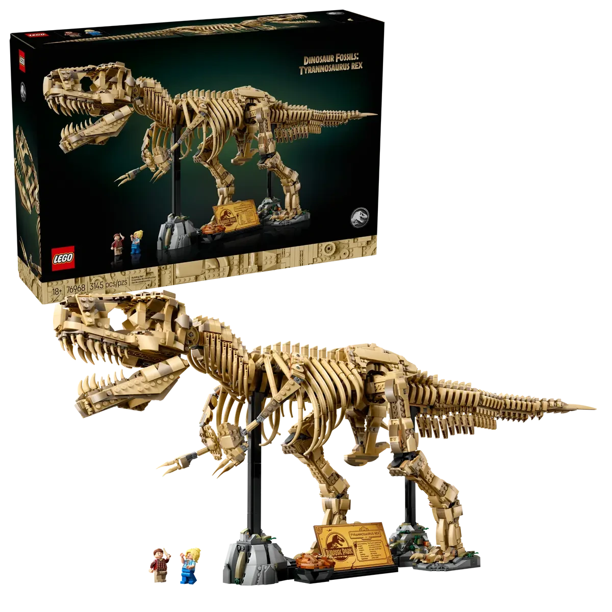 LEGO® Jurassic World™ Dinosaurier-Fossilien: Tyrannosaurus rex (Set 76968)
