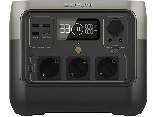 EcoFlow RIVER 2 Pro – Mobile Powerstation mit 768 Wh Kapazität