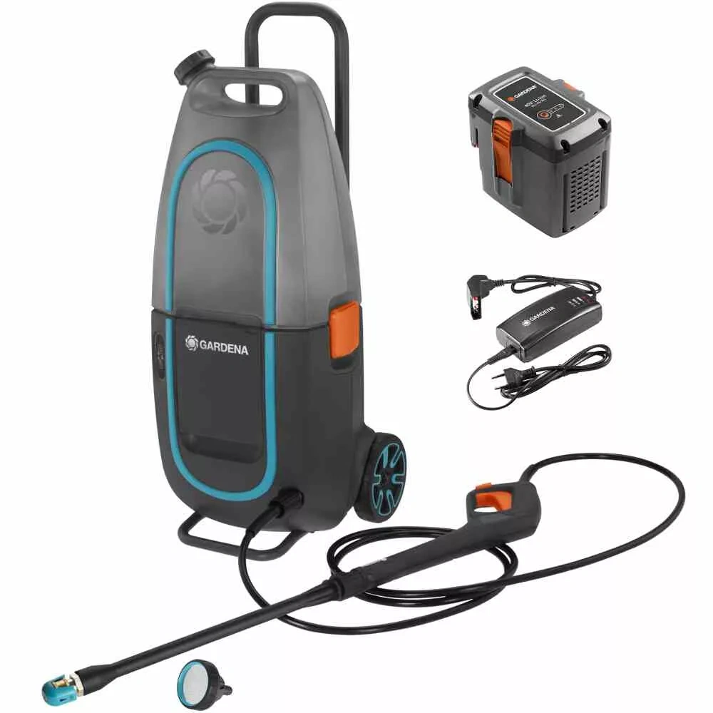 Gardena Akku-Hochdruckreiniger AquaClean Li 40/60 Set Gardena Akku-Hochdruckreiniger AquaClean Li 40/60 Set