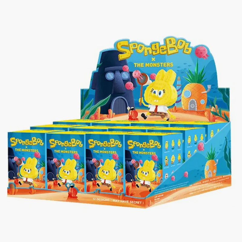 Pop Mart Labubu The Monsters Spongebob Series Sealed Case (12er-Set)