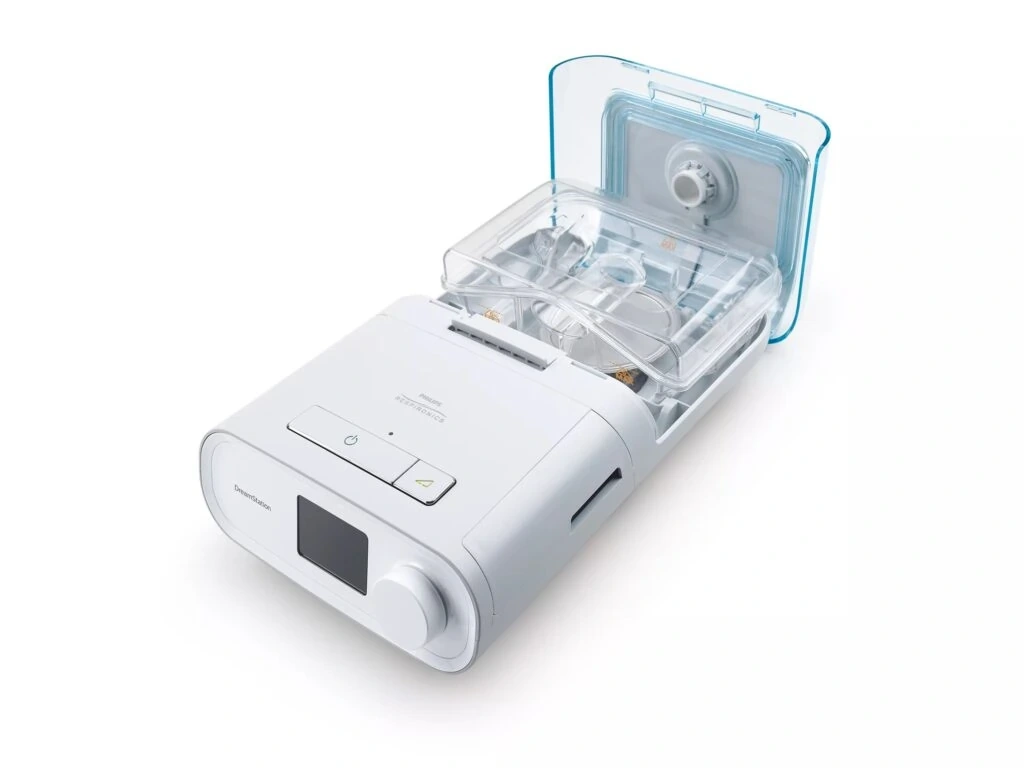 Philips DreamStation (neueste Generation) – CPAP-Schlaftherapiesystem bei obstruktiver Schlafapnoe Therapiegerät mit Auto-CPAP- und BiPAP-Funktionen