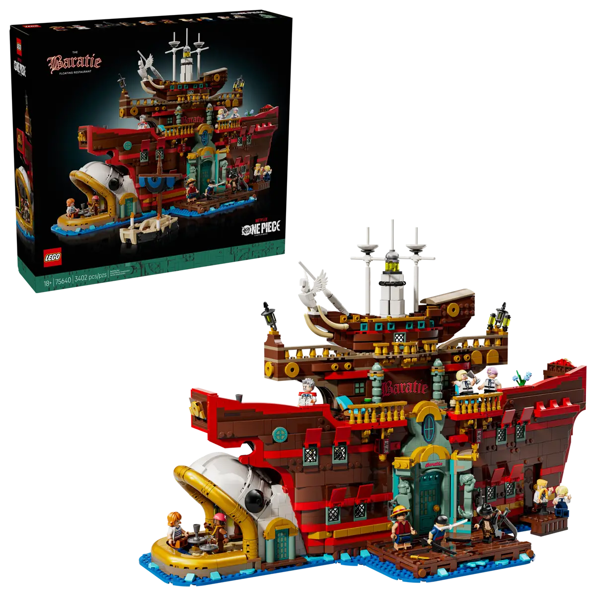 LEGO® ONE PIECE - Baratié – Das Schwimmende Restaurant