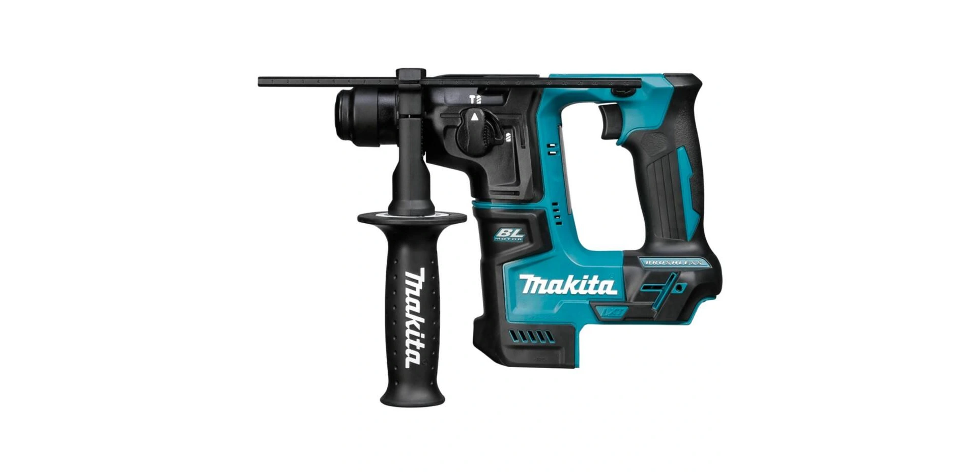 Makita Bohrhammer DHR171ZJ – 18 V Li-Ion (ohne Akku & Ladegerät) Kompakt, leicht und leistungsstark für Bohren, Hammerbohren & Meißeln