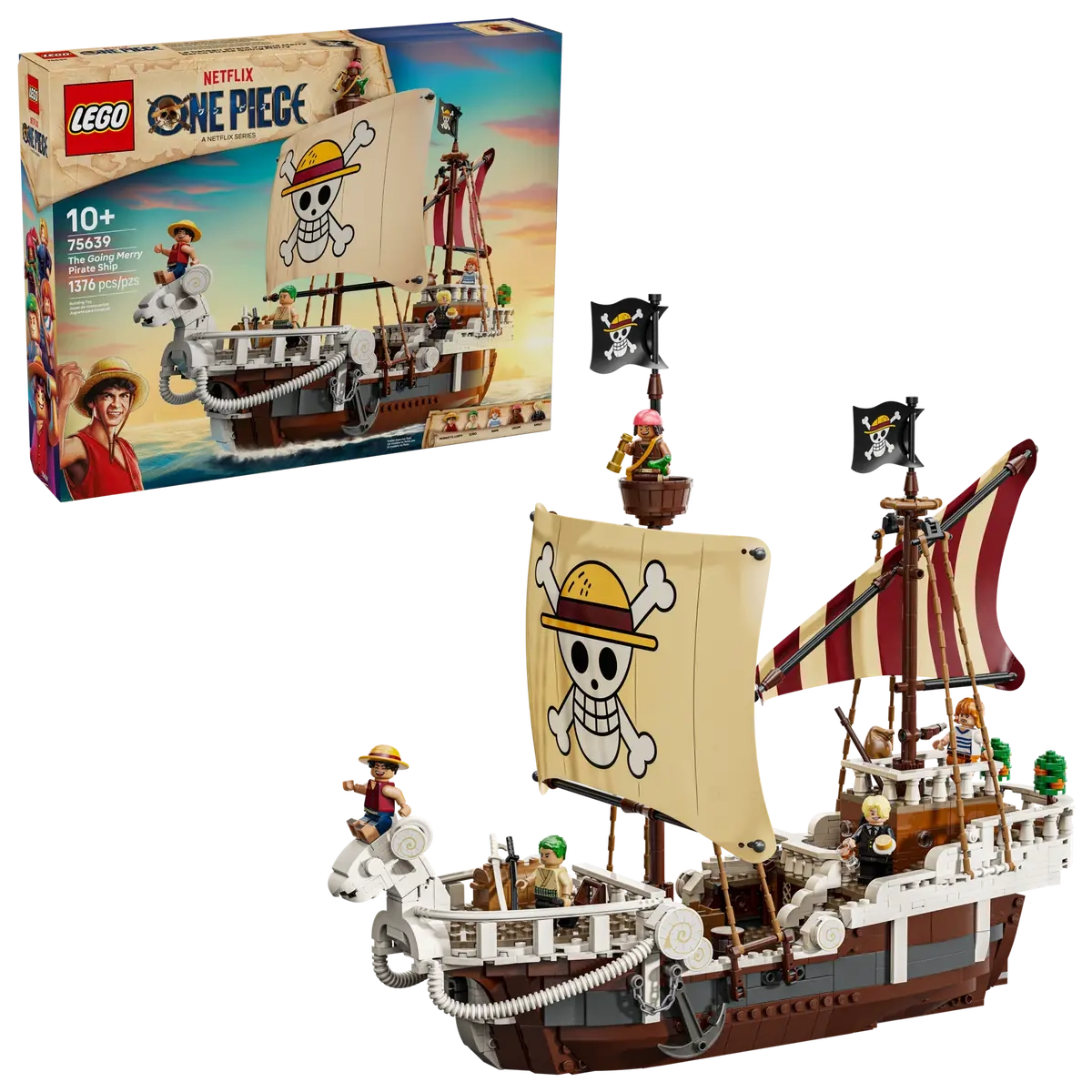 Lego One Piece - Das Piratenschiff Flying Lamb